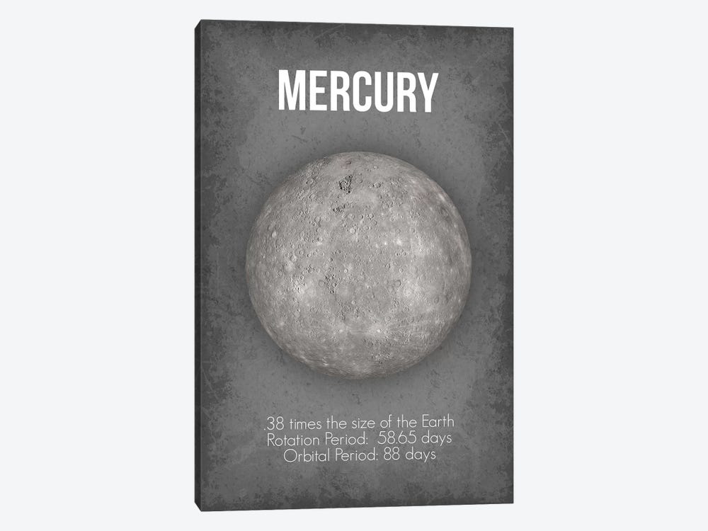 Mercury by GetYourNerdOn 1-piece Canvas Artwork