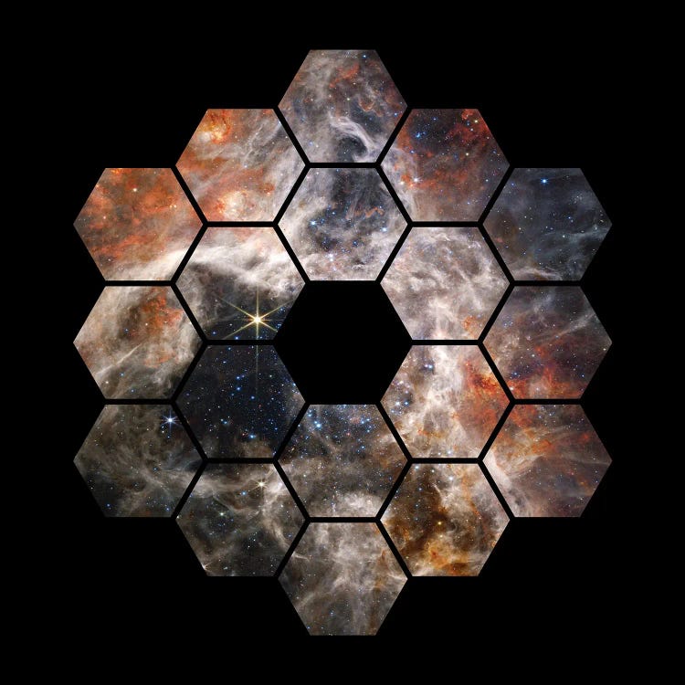 Tarantula Nebula (Jwst) by GetYourNerdOn wall art