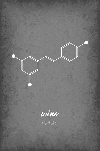 Chemistry: Wine Molecule by GetYourNerdOn