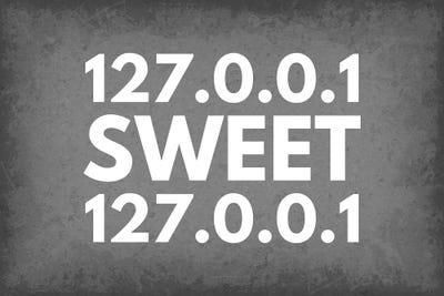 127 0 0 1 Sweet 127 0 0 1 (Home Sweet Home) by GetYourNerdOn multi panel art