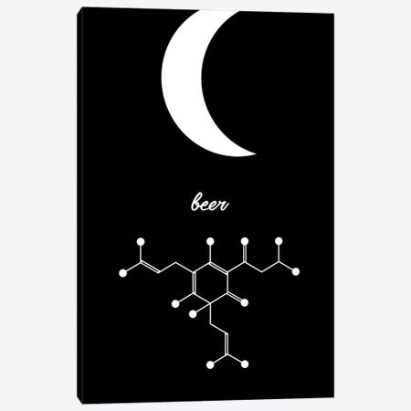 Am Pm Molecules - Beer Canvas Print #GYO229} by GetYourNerdOn Canvas Art