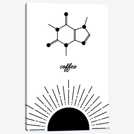 Am Pm Molecules - Coffee Canvas Print #GYO230} by GetYourNerdOn Canvas Print