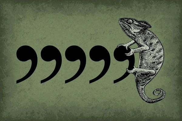 Reading: Comma Chameleon I by GetYourNerdOn