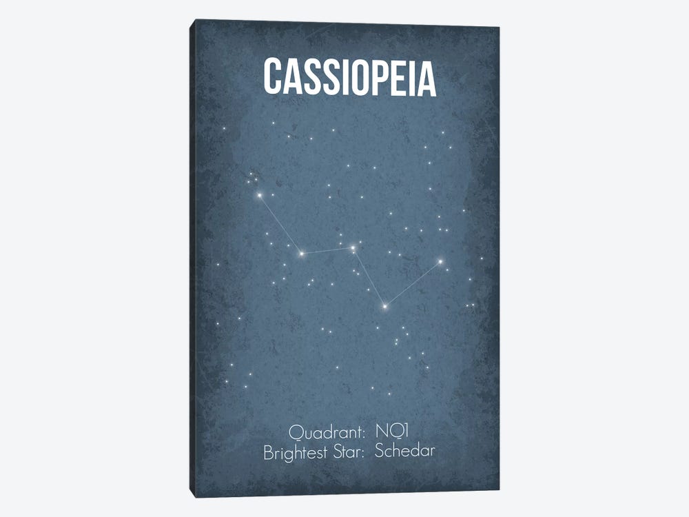 Cassiopeia by GetYourNerdOn 1-piece Canvas Print
