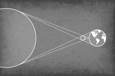 Solar Eclipse by GetYourNerdOn multi panel art