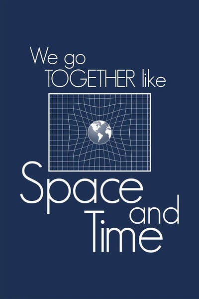We Go Together Like Space And Time I by GetYourNerdOn multi panel art