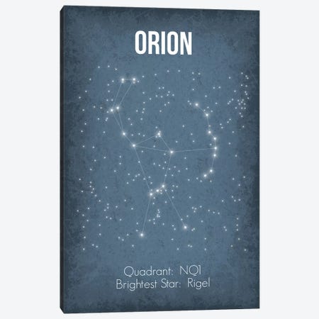 Orion Canvas Print #GYO32} by GetYourNerdOn Canvas Artwork