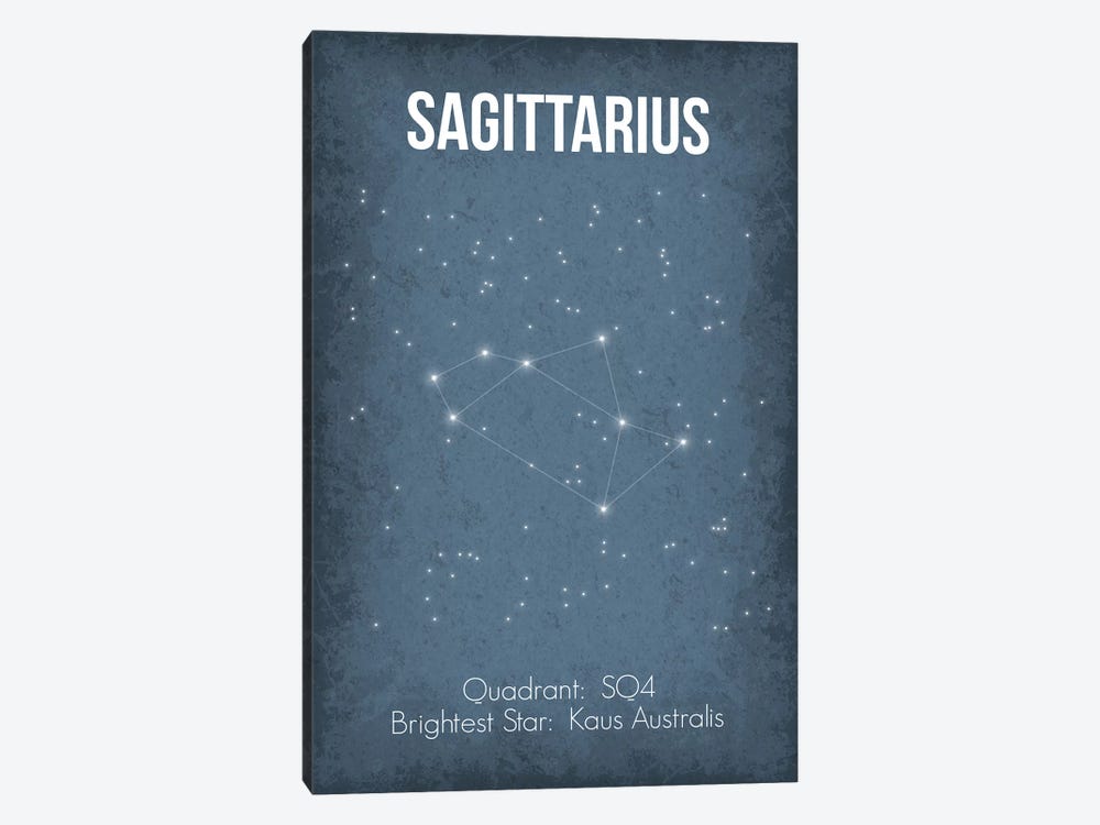Sagittarius by GetYourNerdOn 1-piece Canvas Print