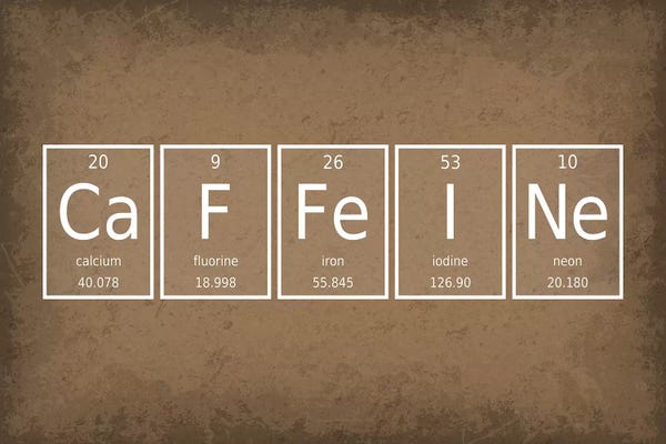 Chemistry: Caffeine by GetYourNerdOn