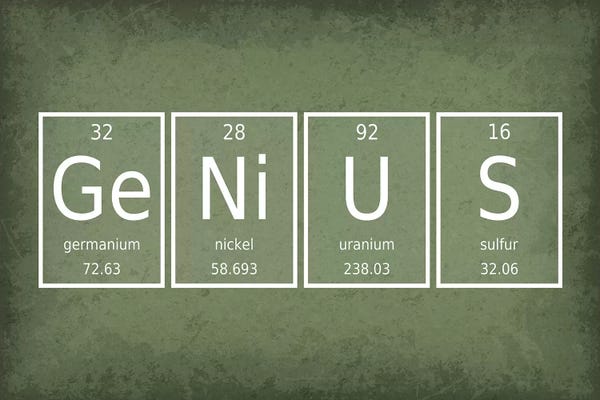 Mathematics: Genius by GetYourNerdOn