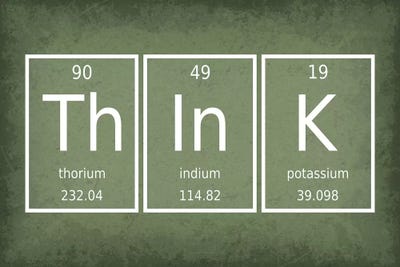 Think by GetYourNerdOn art print