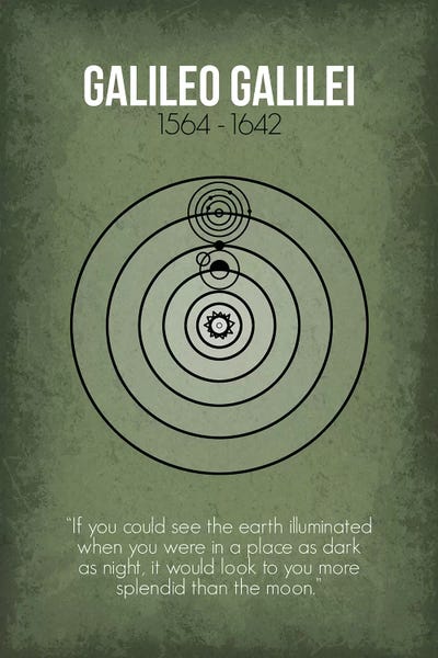 Science: Galileo Galilei by GetYourNerdOn