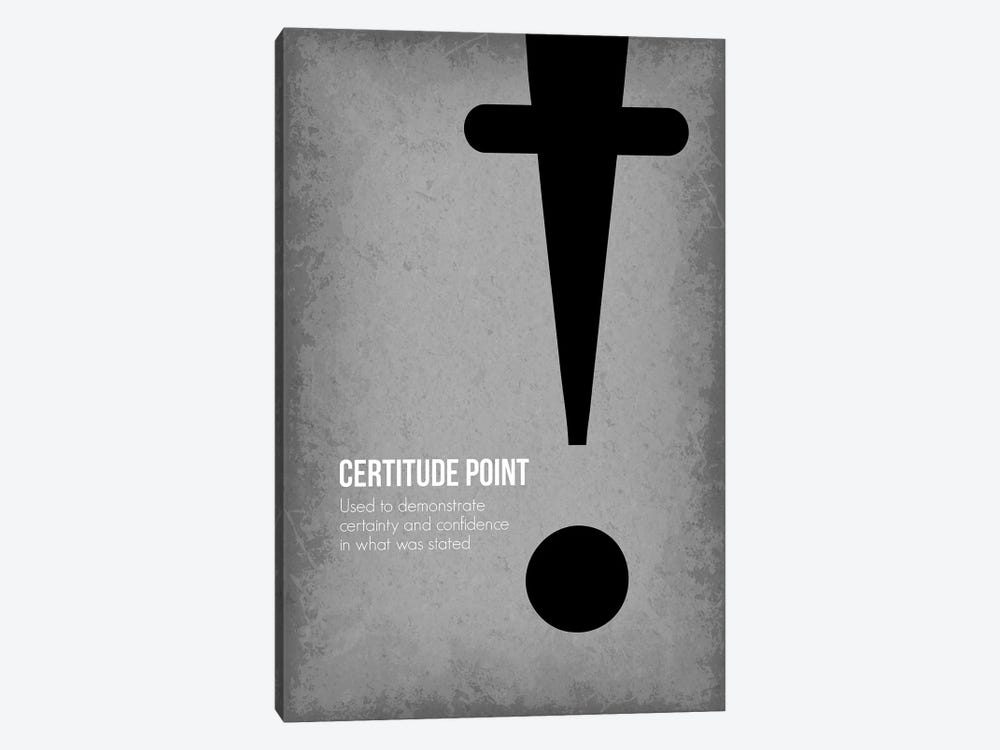 Certitude Point by GetYourNerdOn 1-piece Art Print