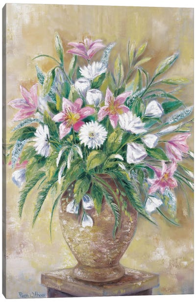 Fragrant Flowers Canvas Art Print
