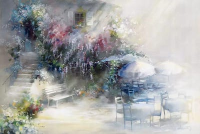 Blue Garden by Willem Haenraets multi panel art