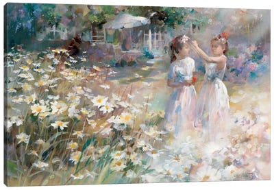 Bridesmaids Canvas Art Print - Daisy Art