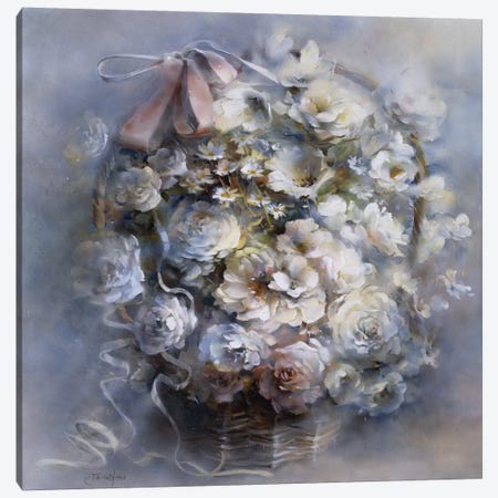 Floral Tribute Canvas Print #HAE131} by Willem Haenraets Canvas Artwork
