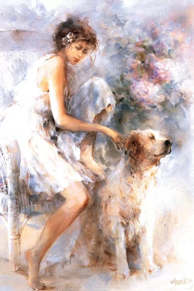 Golden Retrievers: Friendship II by Willem Haenraets
