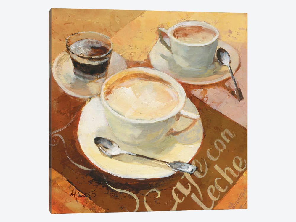 Cafe Grande II by Willem Haenraets 1-piece Canvas Art Print
