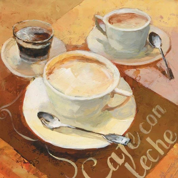 Food & Drink Still Life: Cafe Grande II by Willem Haenraets