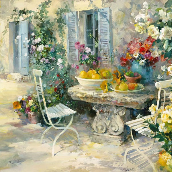 La Dolce Vita: Idyllic Garden by Willem Haenraets