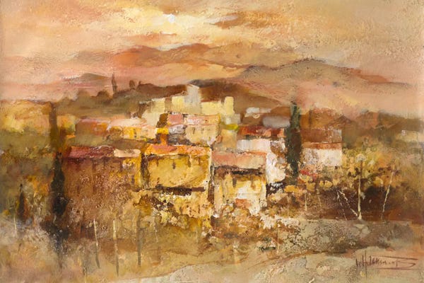 Villages & Towns: Italian Village I by Willem Haenraets