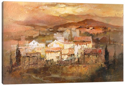 Italian Village II Canvas Art Print