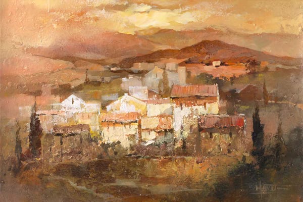 Villages & Towns: Italian Village II by Willem Haenraets