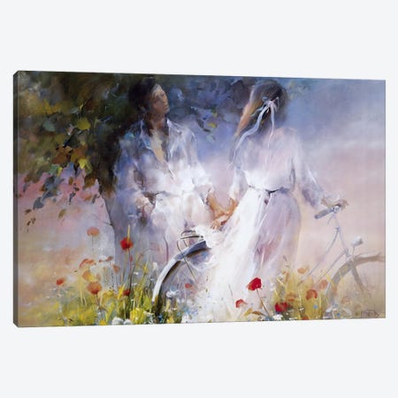 Just The Two Of Us Canvas Print #HAE171} by Willem Haenraets Canvas Art