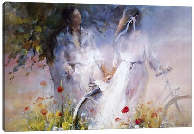Just The Two Of Us Canvas Art Print - Willem Haenraets