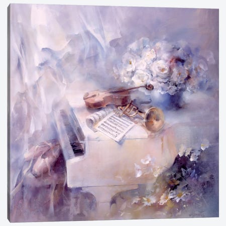 Like A Song Canvas Print #HAE178} by Willem Haenraets Canvas Wall Art