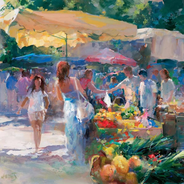 Ombres et Lumières: Market Tuni by Willem Haenraets