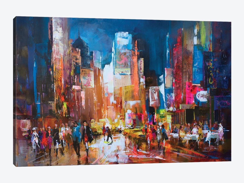 New York by Willem Haenraets 1-piece Canvas Art