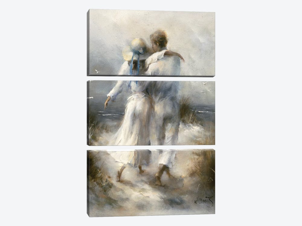 Romantic by Willem Haenraets 3-piece Canvas Art Print