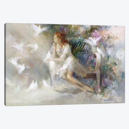 Soft Touch II Canvas Print #HAE241} by Willem Haenraets Canvas Wall Art