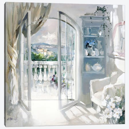 Sunny Room Canvas Print #HAE255} by Willem Haenraets Canvas Art
