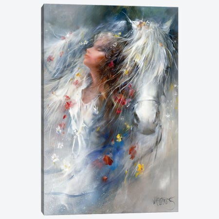 Thoughts Canvas Print #HAE264} by Willem Haenraets Art Print