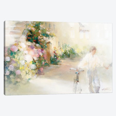 Two Happy People Canvas Print #HAE270} by Willem Haenraets Canvas Art Print