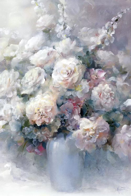 White Bouquet by Willem Haenraets wall art