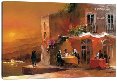 Dinner For Two I Canvas Art Print