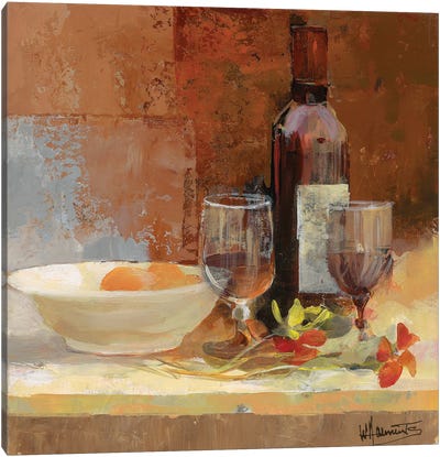 A Good Taste I Canvas Art Print - Wine Art