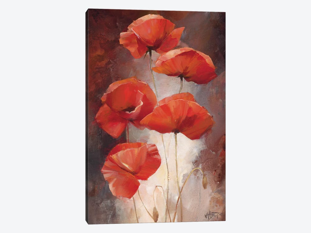 Poppy Bouquet I by Willem Haenraets 1-piece Art Print