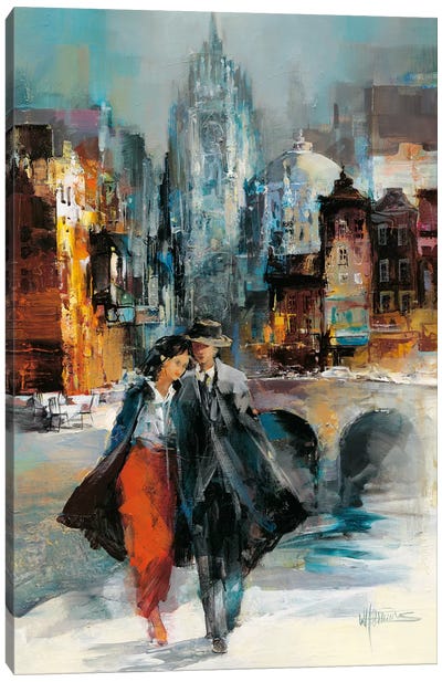 Romance I Canvas Art Print - Willem Haenraets