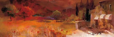 Romantic Tuscany II by Willem Haenraets multi panel art