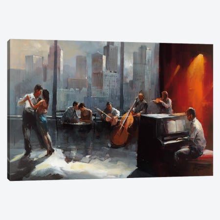 Room With A View I Canvas Print #HAE62} by Willem Haenraets Canvas Artwork