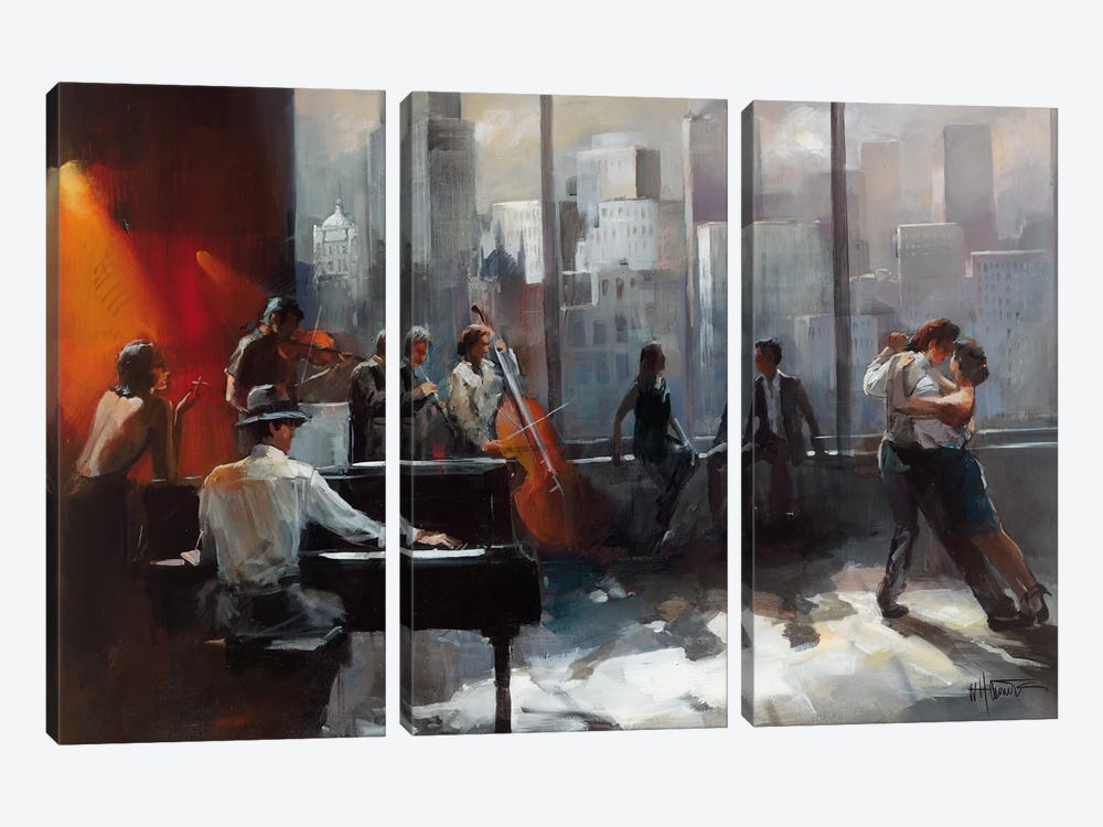 Room With A View II by Willem Haenraets 3-piece Art Print