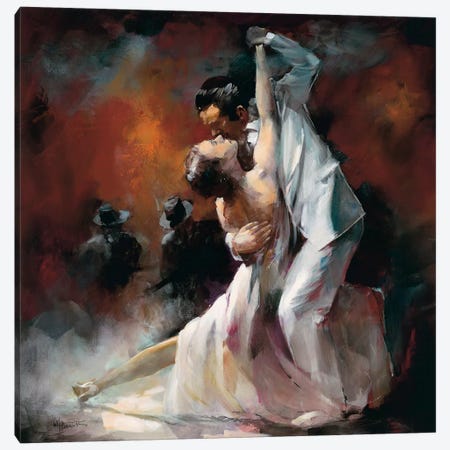 Tango Argentino I Canvas Print #HAE70} by Willem Haenraets Canvas Art Print