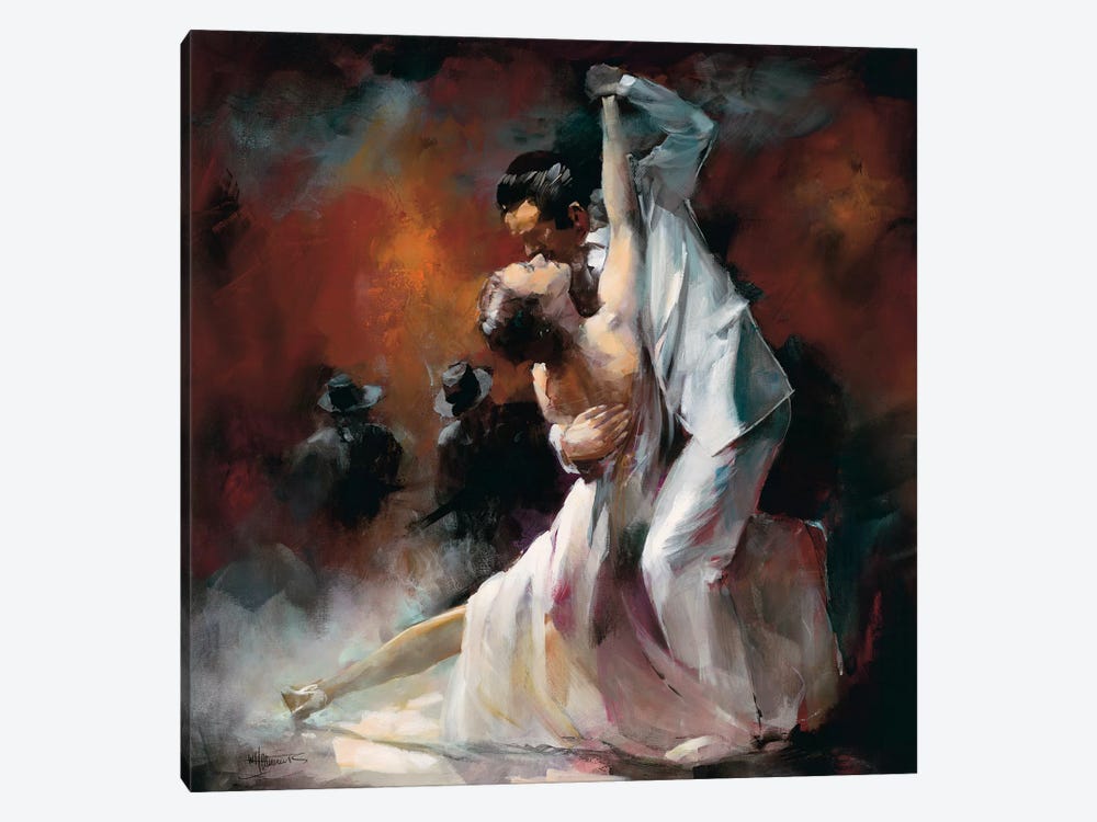 Tango Argentino I by Willem Haenraets 1-piece Canvas Print