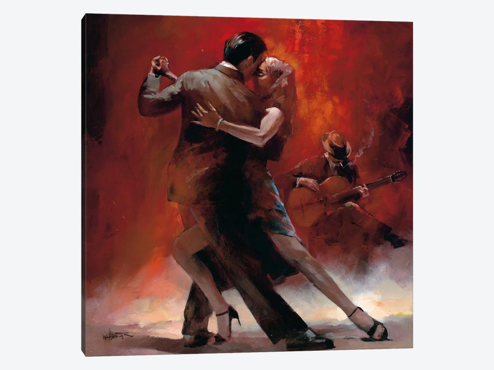 Tango Argentino II by Willem Haenraets 1-piece Canvas Art