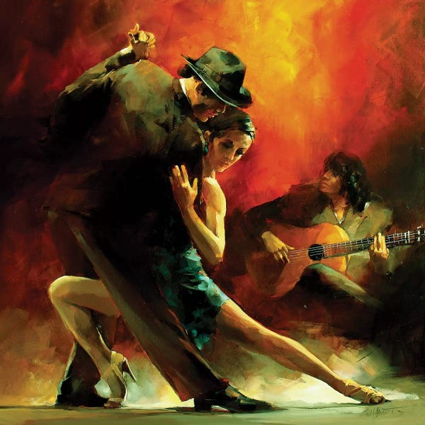 Latin Décor: Tango Argentino III by Willem Haenraets